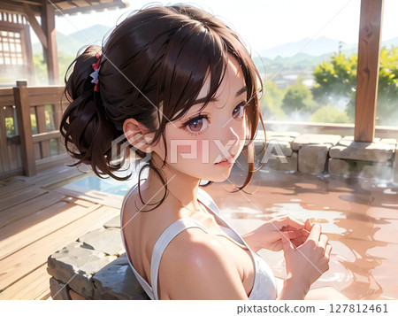 Hot spring 127812461