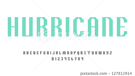 Set of alphabets font letters and numbers Set of alphabets font letters and numbers 127812914