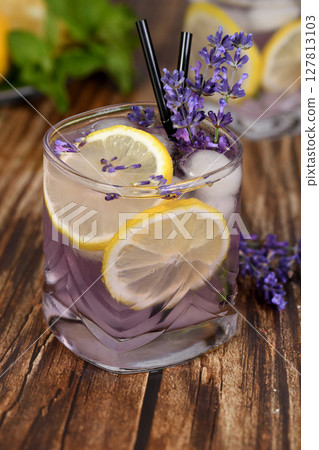 Homemade Lavender Lemonade 127813103
