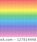 Rainbow gradient background material, vector material 127814448