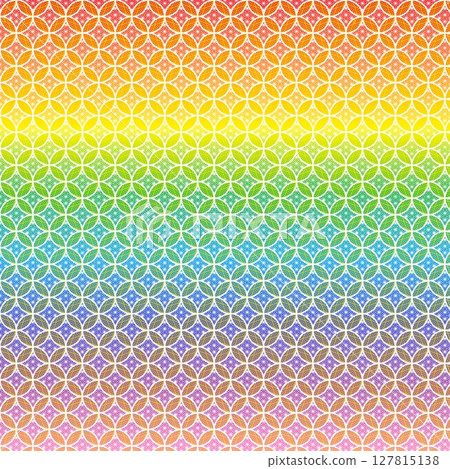 Vector illustration of rainbow gradient background material Vector illustration of rainbow gradient background material 127815138