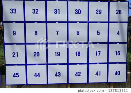 Election Poster Board 127815511