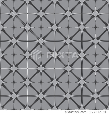 geometric star seamless pattern background vector image 127817191