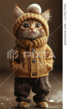 Cute cat 127817582