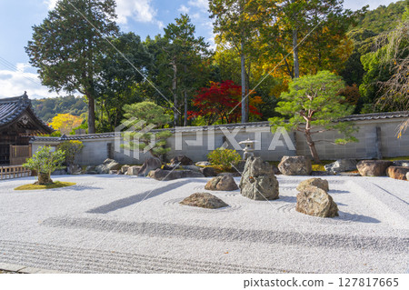 京都之秋、山科、安勝寺、五知邊梅庭園 127817665
