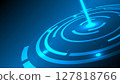 Hi-tech Stroke light background material for presentation 127818766