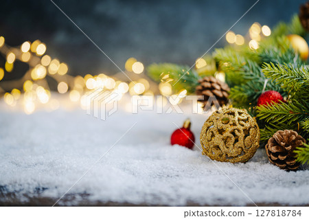 Christmas Holiday background Christmas Holiday background 127818784