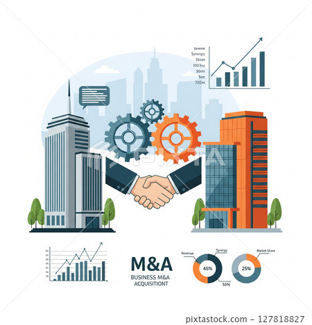 M&A in Business 127818827