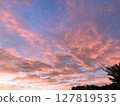 Beautiful sunset sky 127819535