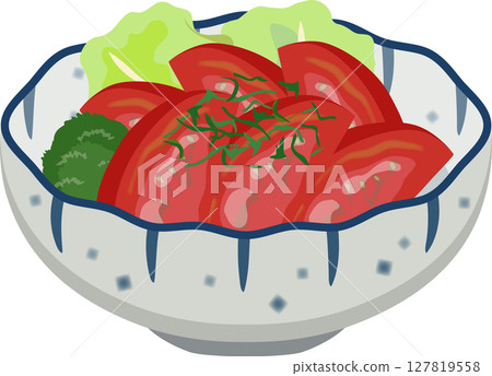 Chilled tomatoes Chilled tomatoes 127819558