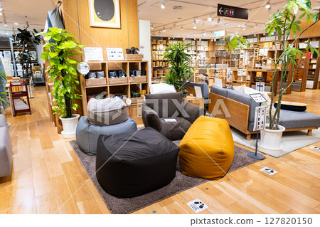 MUJI Kichijoji Marui cushion sofa in Kichijoji Minamimachi, Musashino City, Tokyo 127820150