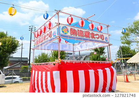日本的夏天：盂蘭盆舞塔 127821748