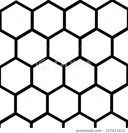 六角形材料 127821815