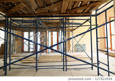 Interior Scaffolding Solutions for Various Construction and Renovation Projects and Needs Interior Scaffolding Solutions for Various Construction and Renovation Projects and Needs 127822648