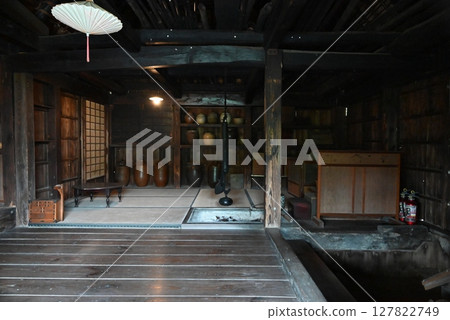 The interior of an old house with a history (Samurai residence) The interior of an old house with a history (Samurai residence) 127822749