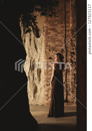 The Serene Figure presented in a breathtaking Contemporary Art Installation setting The Serene Figure presented in a breathtaking Contemporary Art Installation setting 127823117