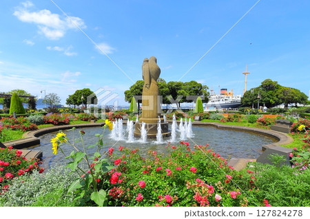 Landscape of Yokohama Yamashita Park Landscape of Yokohama Yamashita Park 127824278