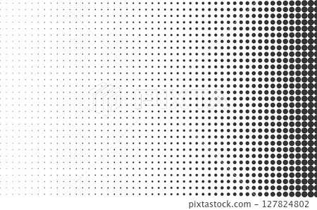 Halftone dot pattern Halftone dot pattern 127824802