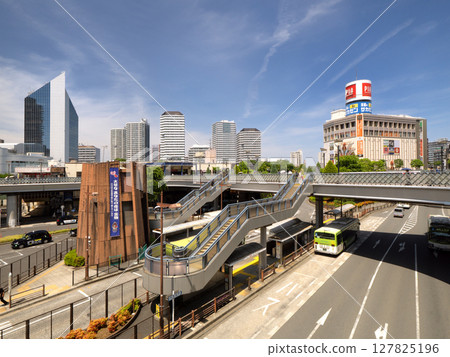 In front of the east exit of Kawaguchi Station, Saitama Prefecture In front of the east exit of Kawaguchi Station, Saitama Prefecture 127825196