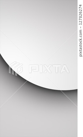 Minimalistic white and gray abstract background with layered curved shapes and subtle shadow gradients Minimalistic white and gray abstract background with layered curved shapes and subtle shadow gradients 127826274