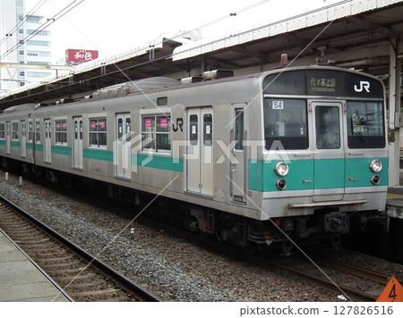 203系列Mato 54列車停在我孫子站 203系列Mato 54列車停在我孫子站 127826516