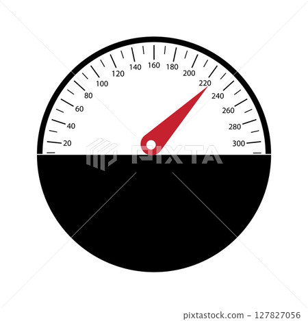 Speedometer vector illustration icon design 127827056