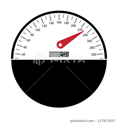 Speedometer vector illustration icon design 127827057