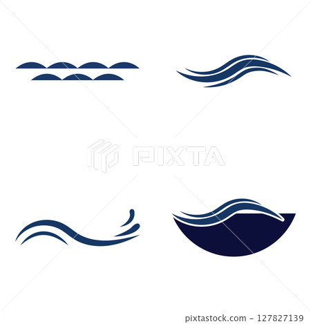Wave Logo Vector Art, Icons, and Graphics Wave Logo Vector Art, Icons, and Graphics 127827139