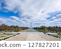 Washington Monument as seen from the Lincoln Memorial, Washington D.C., USA Washington Monument as seen from the Lincoln Memorial, Washington D.C., USA 127827201