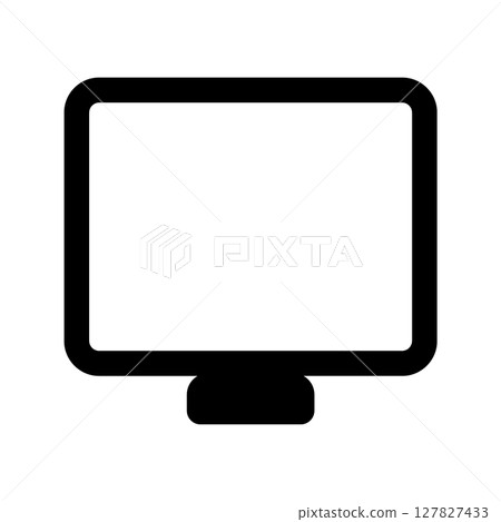 simple monitor icon 127827433