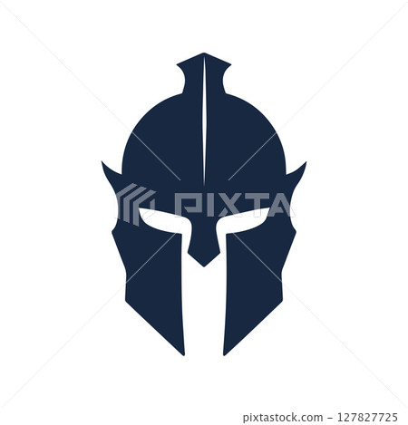 Spartan logo design template elements sparta vector Image 127827725
