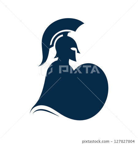 Spartan logo design template elements sparta vector Image Spartan logo design template elements sparta vector Image 127827804