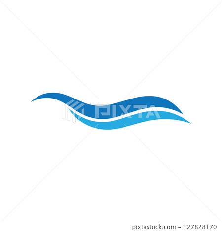 Wave Logo Vector Art, Icons, and Graphics 127828170