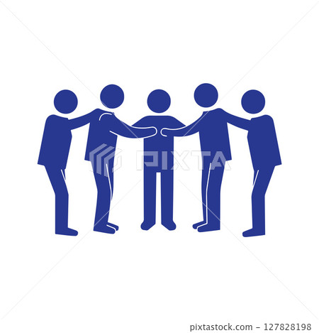 Community Logo Vector Art, Icons, and Graphics 127828198