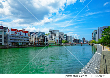 納珂川和福白出合橋沿線街道 納珂川和福白出合橋沿線街道 127828930