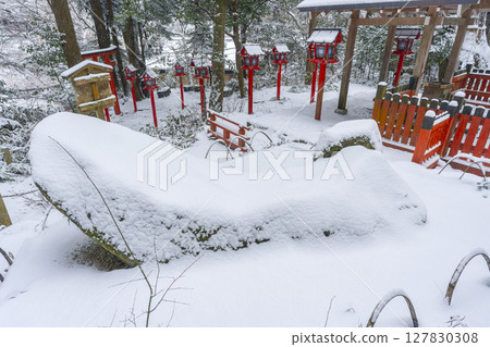Winter in Kyoto, Kifune Shrine Association, Heavenly Boat 127830308