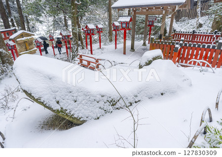 Winter in Kyoto, Kifune Shrine Association, Heavenly Boat 127830309