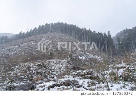 Kifune in winter: Fantastic snow scenery Kifune in winter: Fantastic snow scenery 127830372
