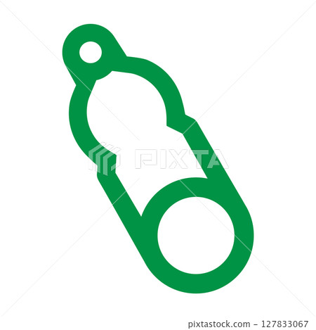 Plastic bottle pictogram (color version) 127833067