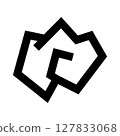 Waste paper pictogram 127833068