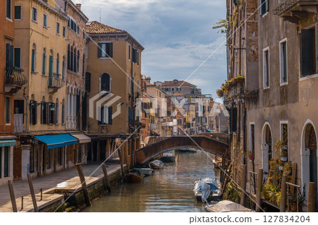 Canal Venice Waterway Canal Venice Waterway 127834204