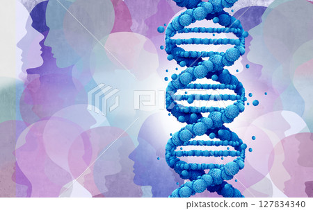 Artificial Human DNA 127834340
