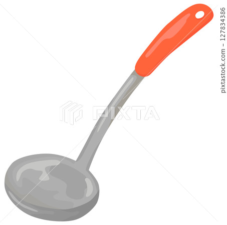 湯匙炊具向量素材 湯匙炊具向量素材 127834386