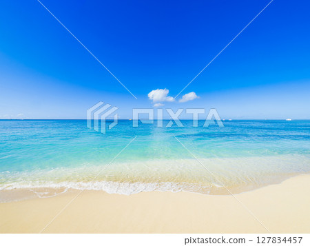 Summer, sea and beach image Hawaii Summer, sea and beach image Hawaii 127834457