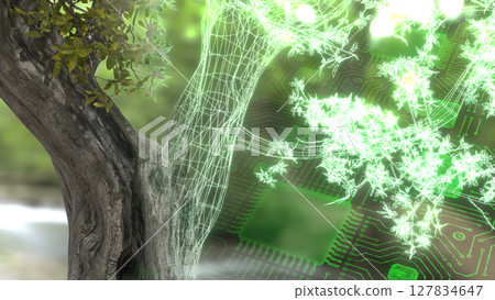 生物技術影像背景 127834647