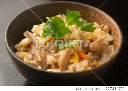雞肉牛蒡飯 127834751