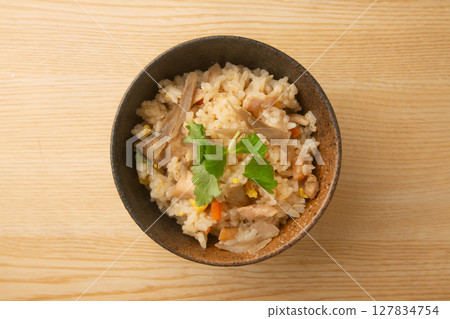 雞肉牛蒡飯 127834754