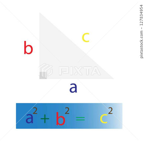 illustration of mathematics, Trigonometric ratios insight triangles, Sine, Cosine and Tangent definition, mathematical formula, right triangle formula illustration of mathematics, Trigonometric ratios insight triangles, Sine, Cosine and Tangent definition, mathematical formula, right triangle formula 127834954