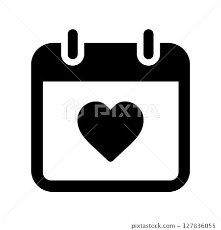 Anniversary, date, special day calendar icon Anniversary, date, special day calendar icon 127836055