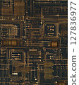 Abstract Electronic Circuit 127836977